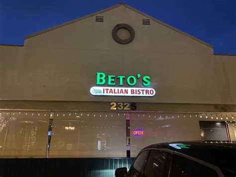 Betos italian bistro  Beto's Italian BistroBetto's Bistro is located in the heart of downtown Morgan